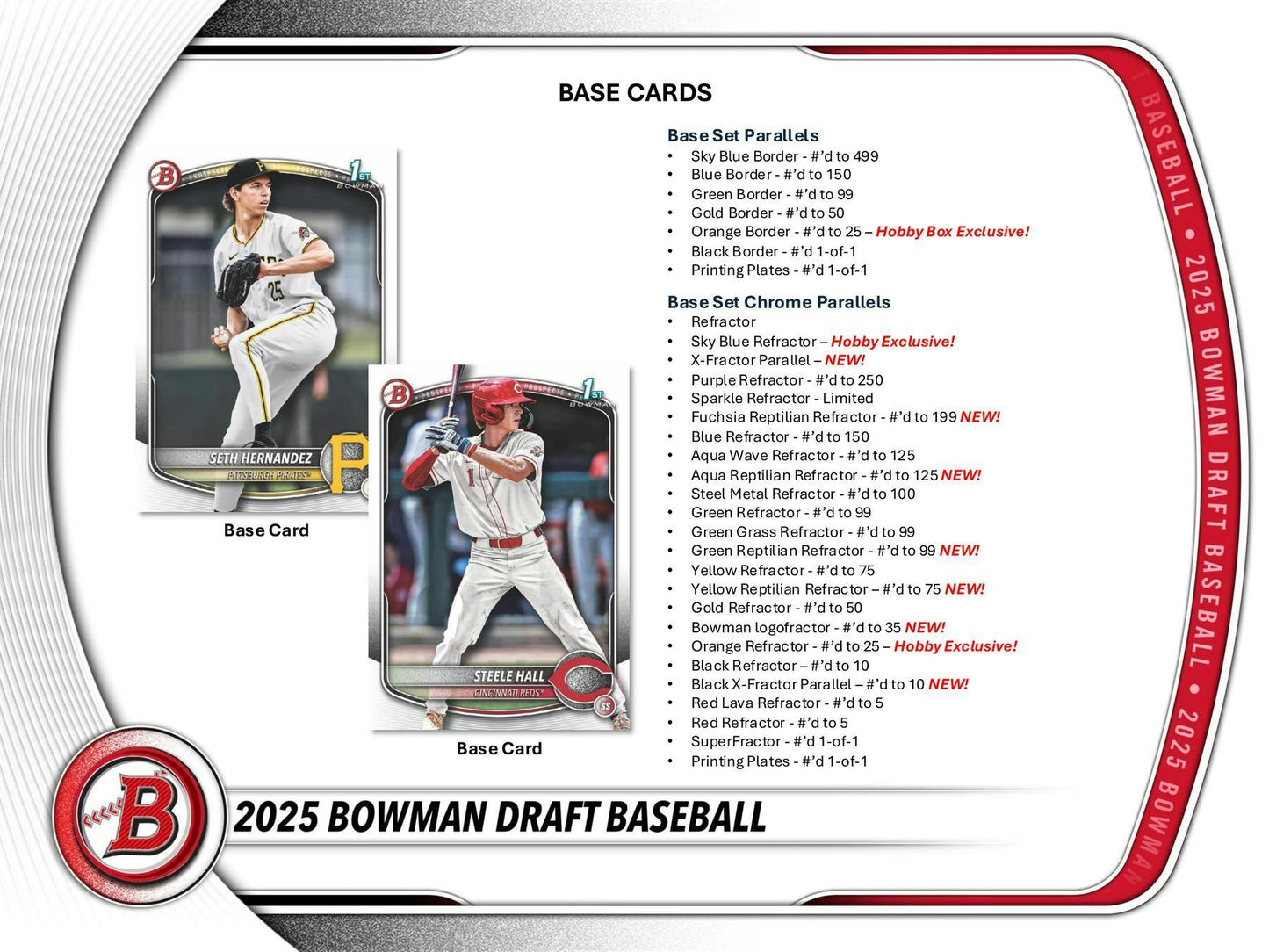 2025 Bowman Draft Baseball Hobby Jumbo Box | Columbia Sports Cards