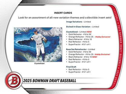 2025 Bowman Draft Baseball Hobby Jumbo Box | Columbia Sports Cards