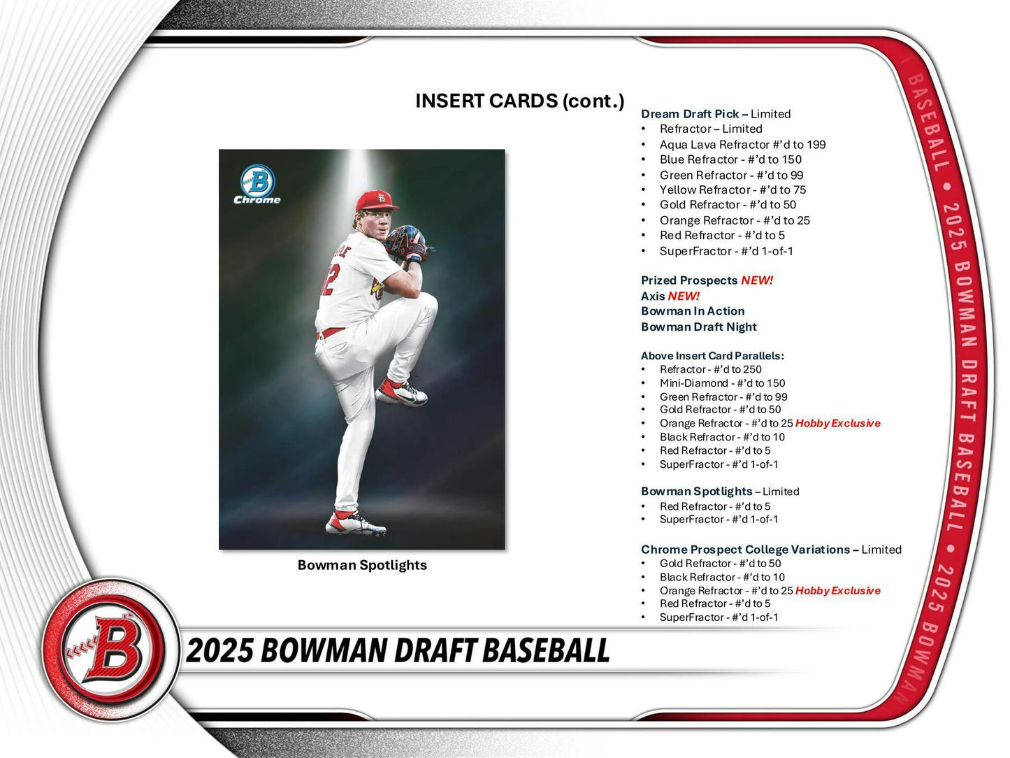 2025 Bowman Draft Baseball Hobby Jumbo Box | Columbia Sports Cards