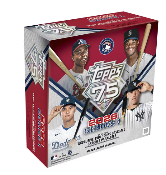 2026 Topps Series 1 Baseball Mega Box | Columbia Sports Cards
