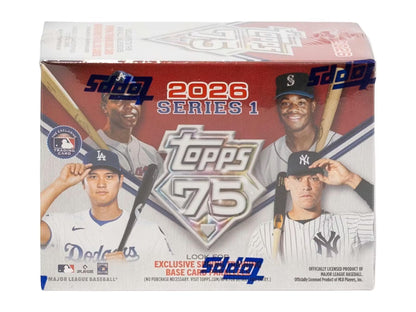 2026 Topps Series 1 Baseball 6-Pack Blaster Box | Columbia Sports Cards