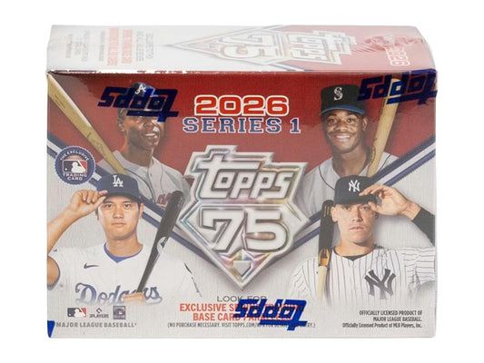 2026 Topps Series 1 Baseball 6-Pack Blaster Box | Columbia Sports Cards