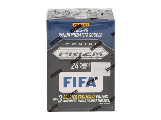 2025/26 Panini Prizm FIFA Soccer Blaster Box (Pink & Orange Mosaics) | Columbia Sports Cards