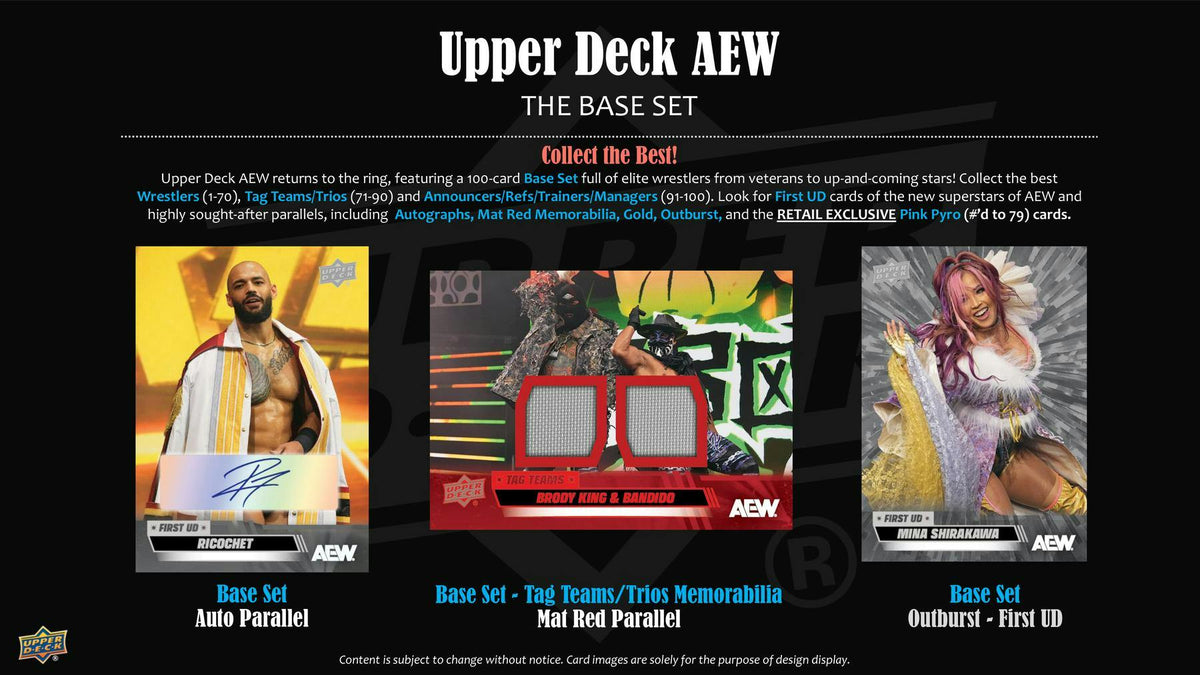 2026 Upper Deck AEW Blaster Box product photo 4 | Columbia Sports Cards