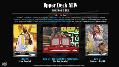 2026 Upper Deck AEW Blaster Box product photo 4 | Columbia Sports Cards