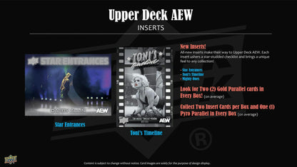 2026 Upper Deck AEW Blaster Box product photo 5 | Columbia Sports Cards