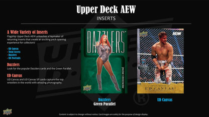 2026 Upper Deck AEW Blaster Box product photo 6 | Columbia Sports Cards