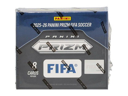 2025/26 Panini Prizm FIFA Soccer Choice Box
Panini Prizm FIFA Choice parallel cards
Panini Prizm FIFA Penmanship autograph card
Panini Prizm FIFA Nebula 1 of 1 Prizm card