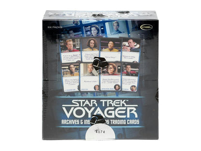 2026 Rittenhouse Star Trek Voyager Archives & Inscriptions Hobby Box | Columbia Sports Cards