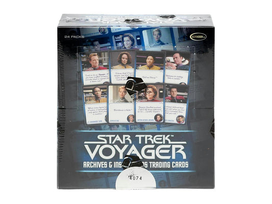 2026 Rittenhouse Star Trek Voyager Archives & Inscriptions Hobby Box | Columbia Sports Cards
