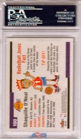 SHAQUILLE O'NEAL 2002 Fleer Platinum #100 PSA 10 GEM MINT - LAKERS