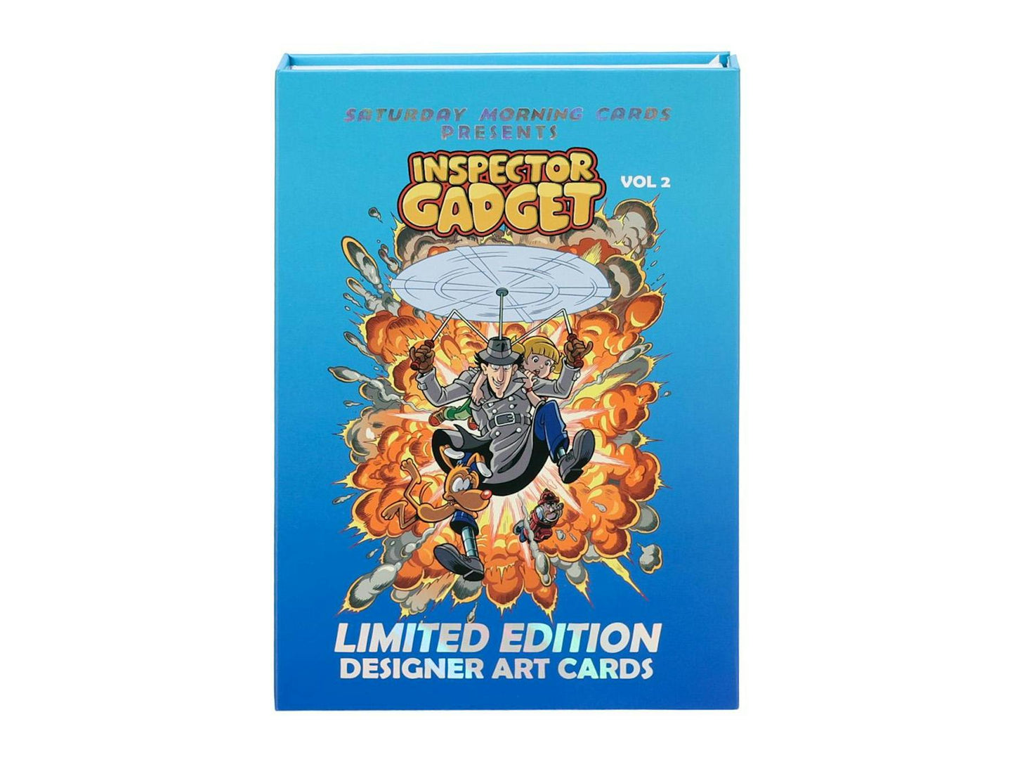 2026 Saturday Morning Cards Inspector Gadget Volume 2 Hobby Box
2026 Inspector Gadget Volume 2 numbered trading card parallels
2026 Inspector Gadget Volume 2 Black 1-of-1 chase card
2026 Inspector Gadget Volume 2 Special Art Doodly trading cards
2026 Inspector Gadget Volume 2 Portrait cards
2026 Inspector Gadget Volume 2 Gold parallel numbered to 10