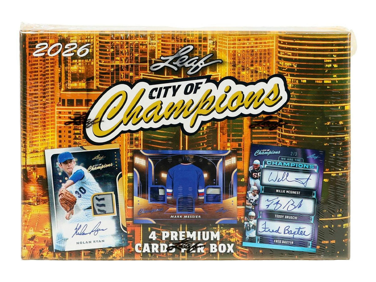 2026 Leaf City of Champions Hobby Box