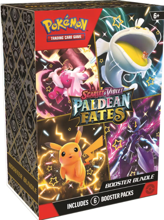 Pokemon Scarlet & Violet Paldean Fates Booster Bundle