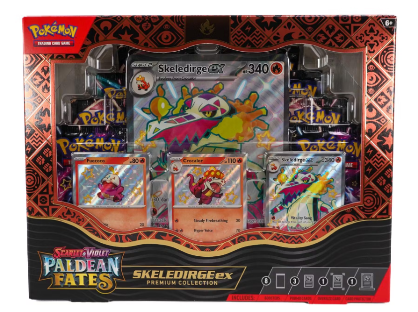 Pokemon Scarlet & Violet: Paldean Fates Premium Collection ex Box