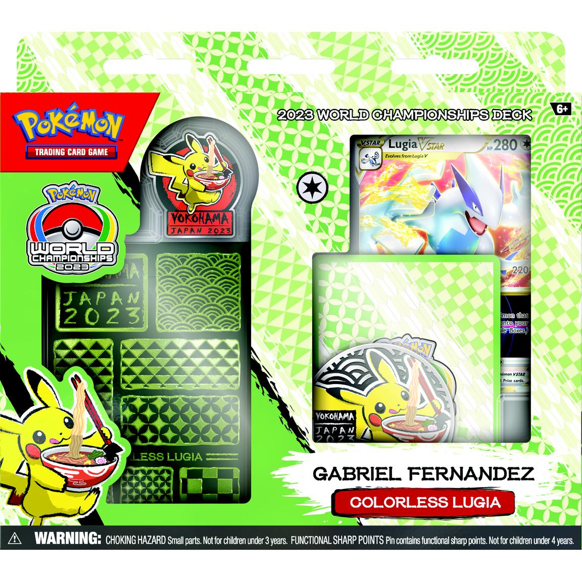 2022 and 2023 Pokemon Dual World Championships Deck Bundle (Styles May Vary)