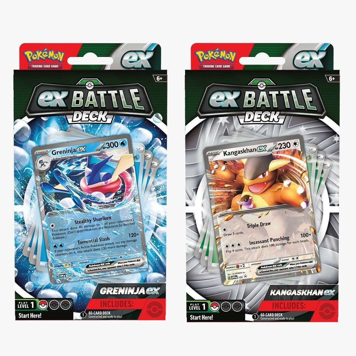 Pokemon EX Battle Deck: Kangaskhan EX & Greninja EX