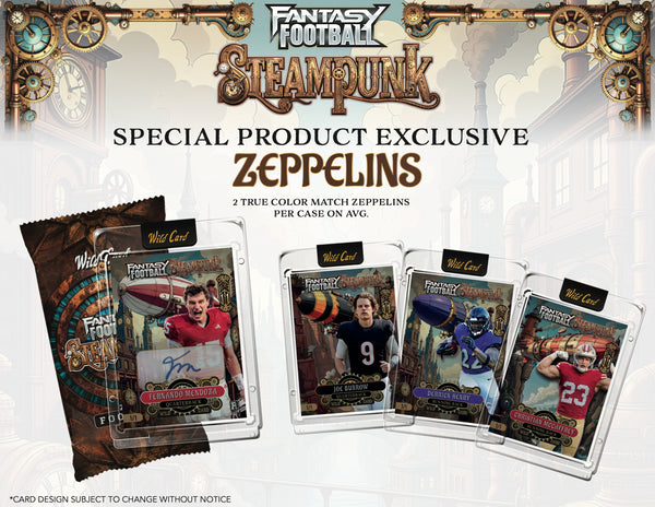 2026 Wild Card Fantasy Football: Steampunk Hobby Box | Columbia Sports Cards | Columbia Hobby - Sports Card Boxes - Toploaders - Card Savers.