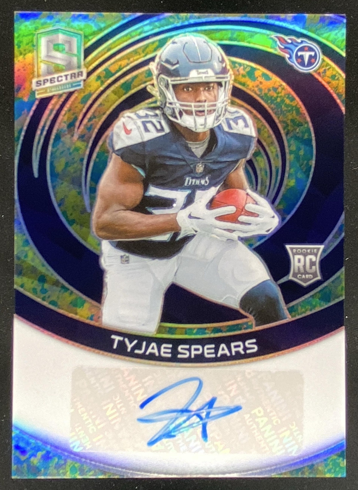 2023 Panini Spectra Tyjae Spears trading card