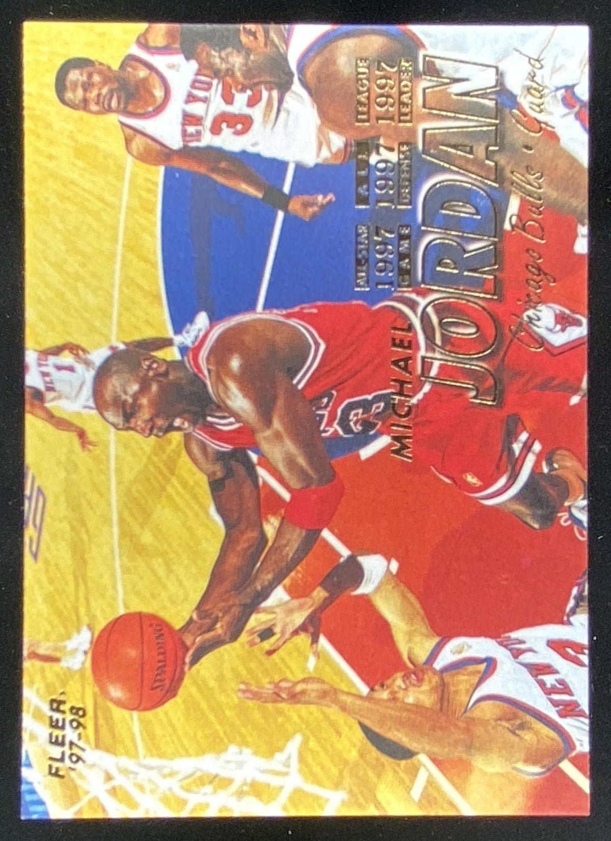 1997 Fleer Michael Jordan #23 trading card