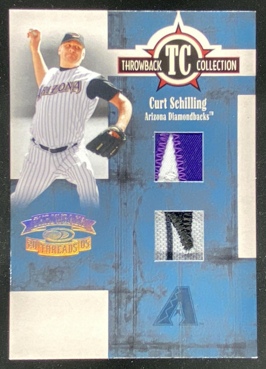 2005 Donruss Throwback Threads Curt Schilling #TC-38 trading card
