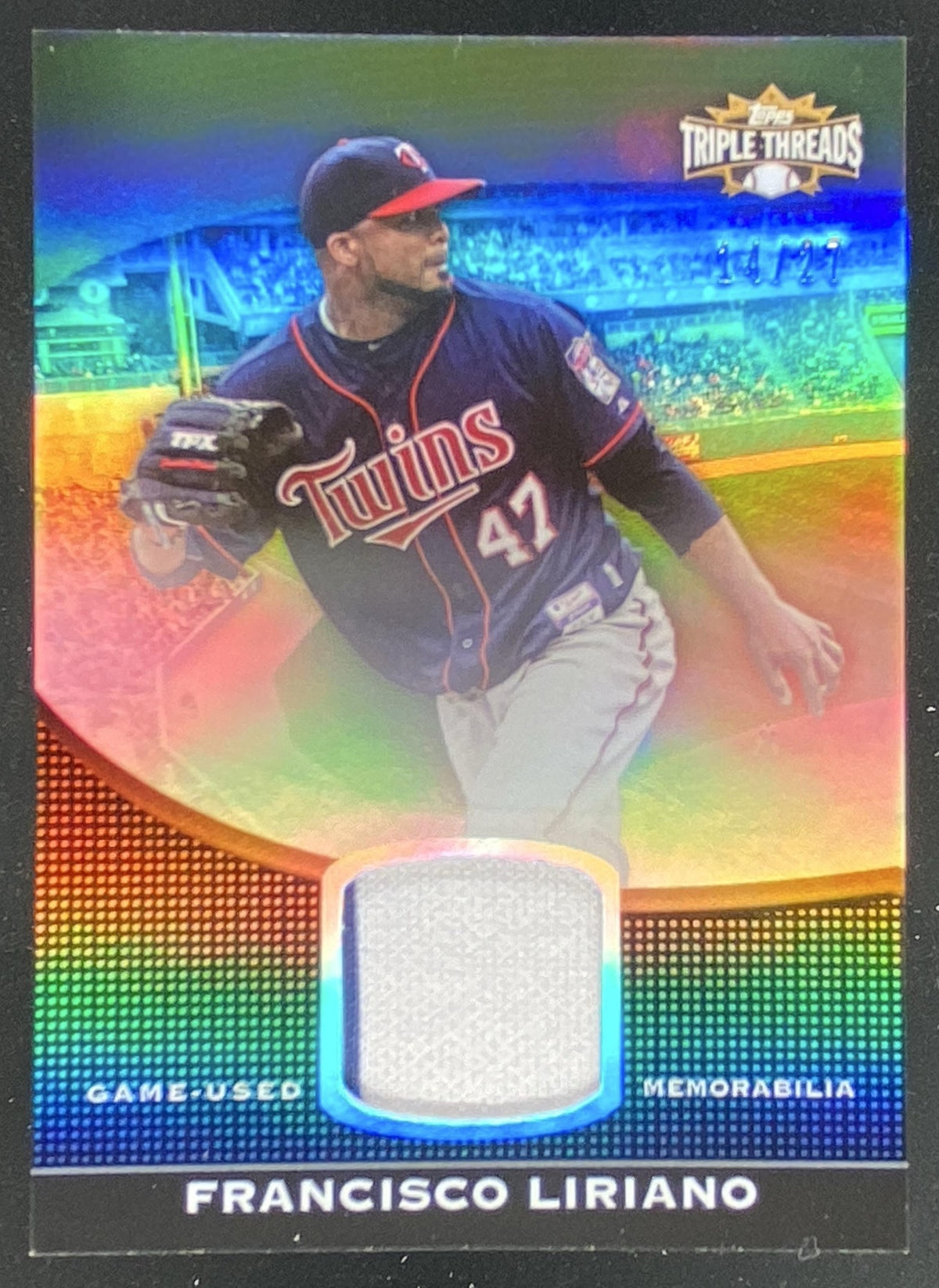 2011 Topps Triple Threads Francisco Liriano #TTURS-226 trading card