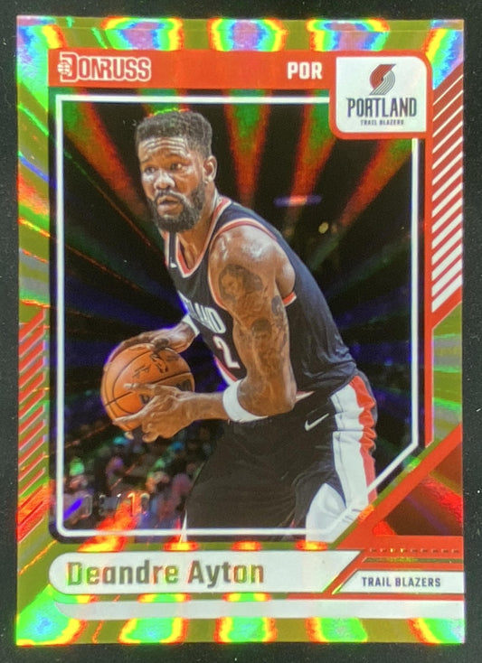 2024 Panini Donruss Deandre Ayton #80 trading card