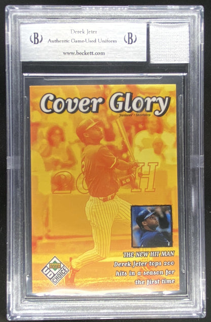 1999 Upper Deck Choice Derek Jeter #33 BGS authenticated trading card