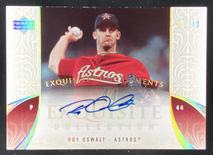 2006 Upper Deck Exquisite Collection Roy Oswalt #EN-RO trading card
