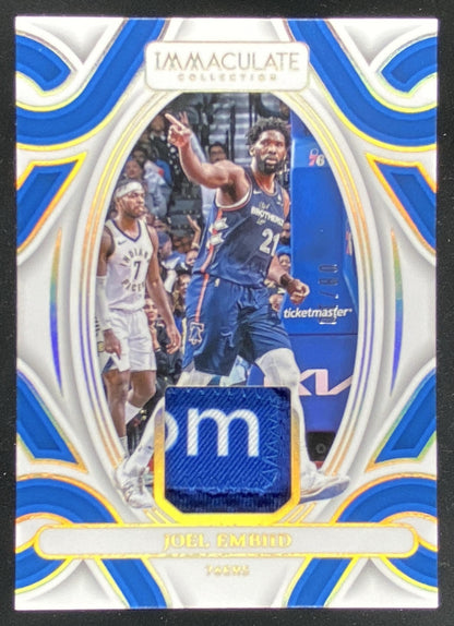 2023 Panini Immaculate Joel Embiid #16 trading card