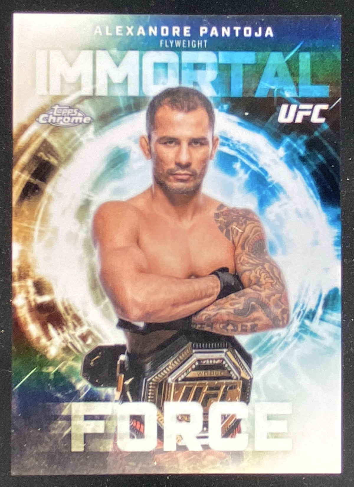 2026 Topps Chrome UFC Alexandre Pantoja trading card