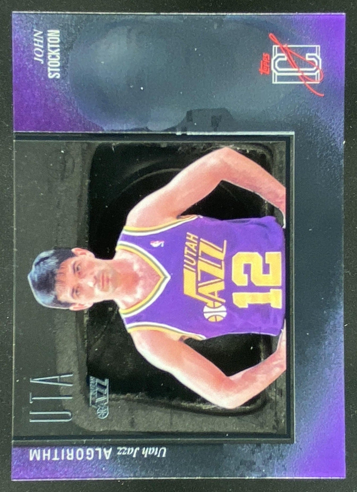 2025 Topps Signature Class John Stockton #AL-2 trading card