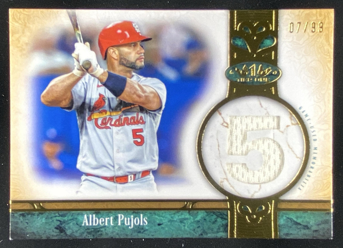 2026 Topps Tier One Albert Pujols #JNR-AP trading card