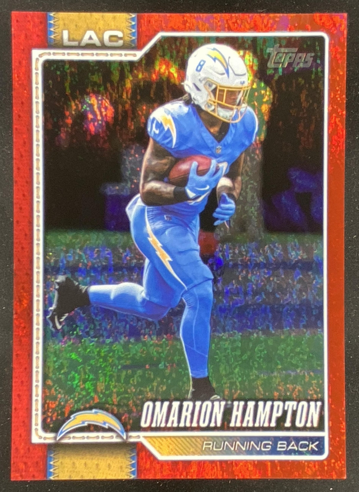 2026 Topps Omarion Hampton #107 trading card
