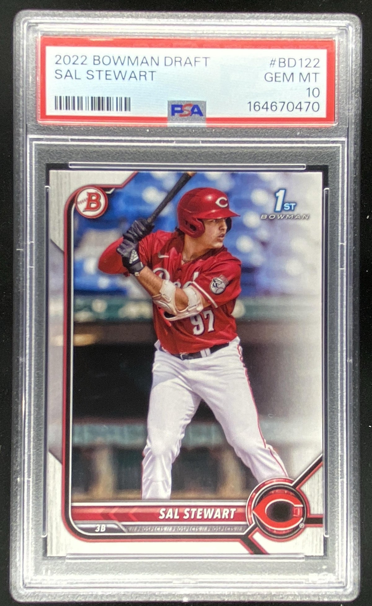 2022 Bowman Draft Sal Stewart #BD-122 trading card