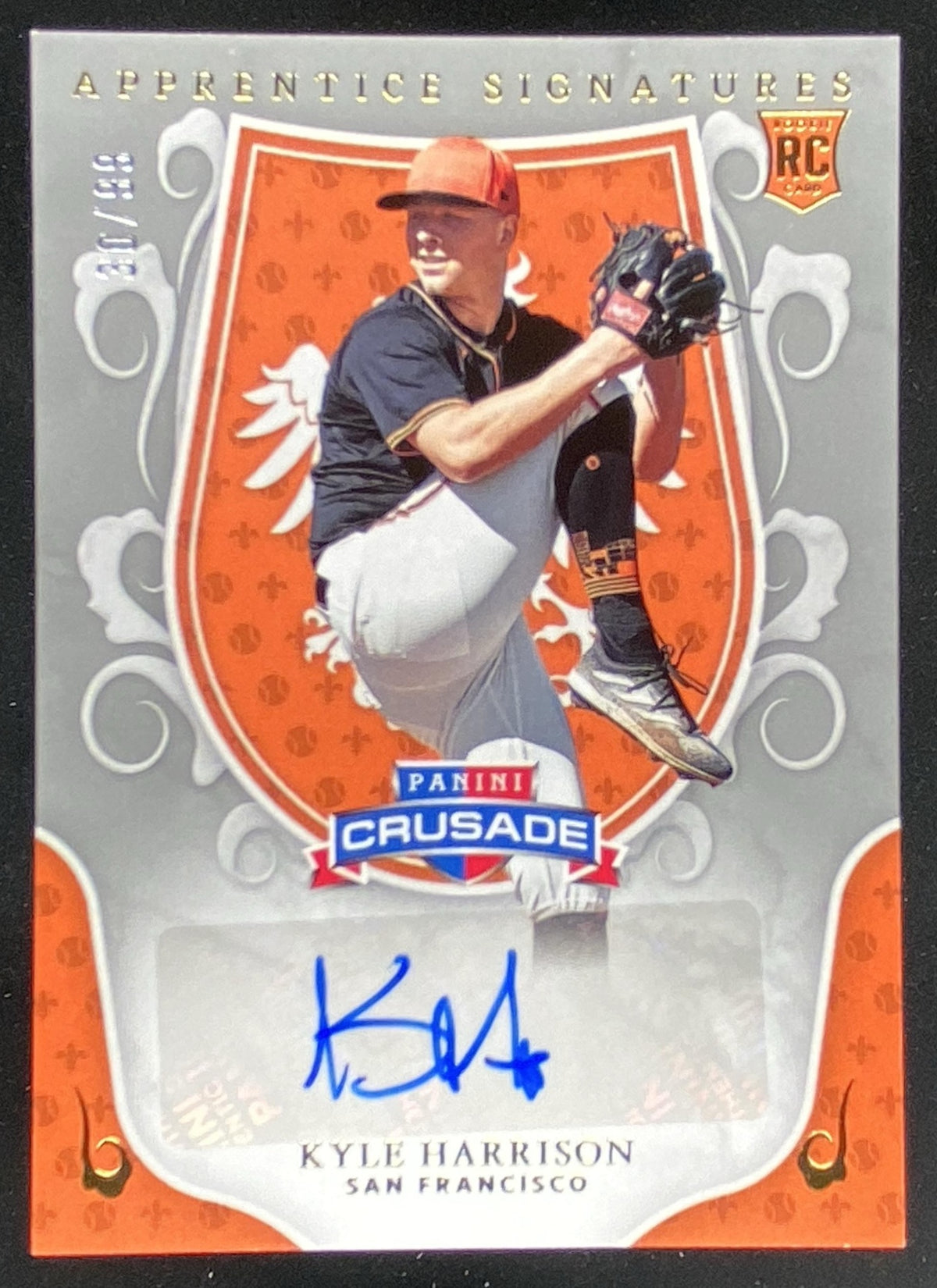 2024 Panini Crusade Kyle Harrison #AS-KHR trading card