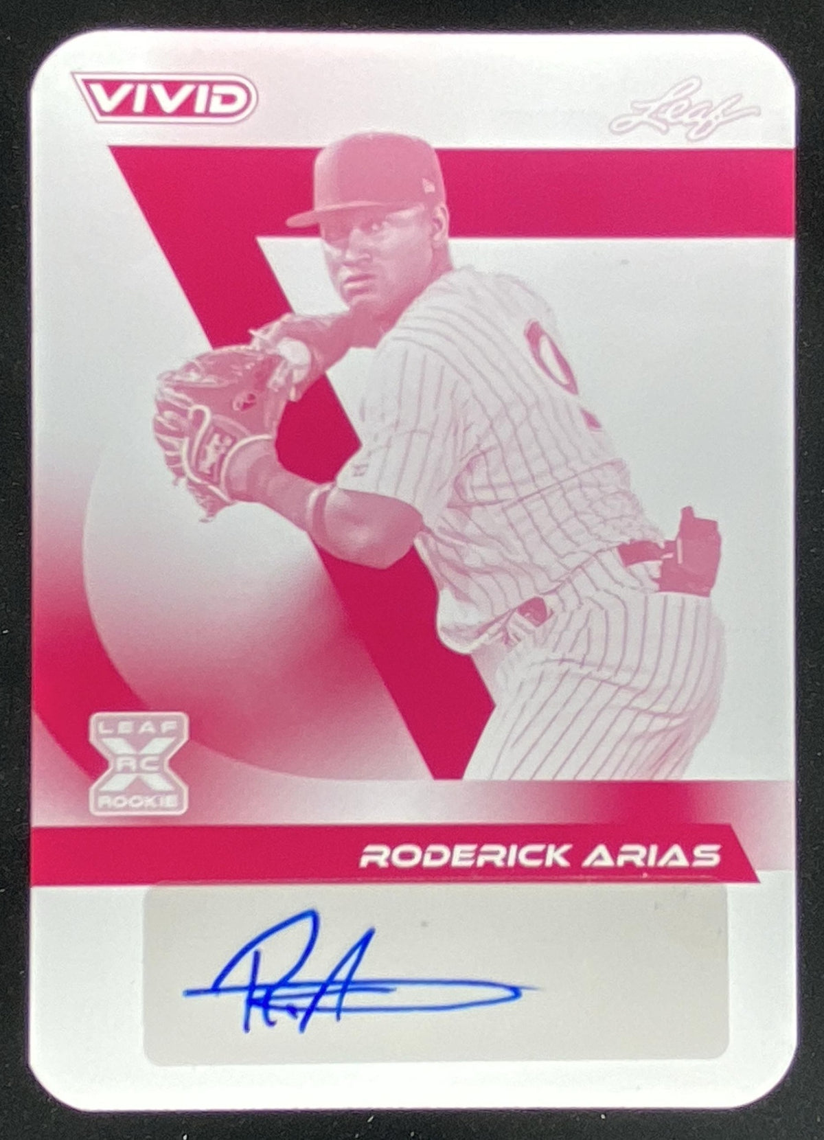 2024 Leaf Vivid Roderick Arias #BA-RA2 trading card