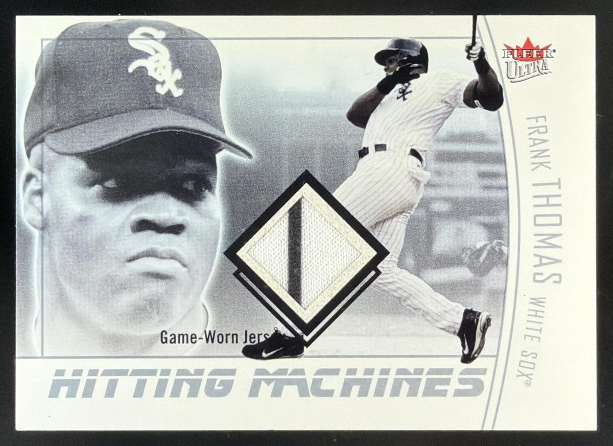 2004 Fleer Ultra Hitting Machines Frank Thomas trading card