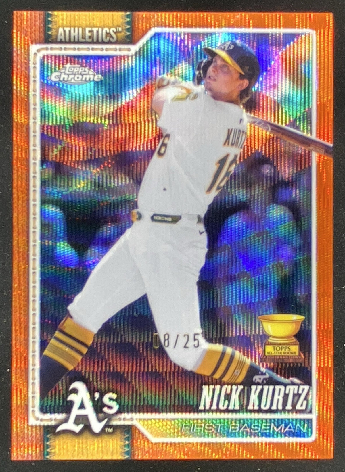 2026 Topps Chrome Nick Kurtz trading card