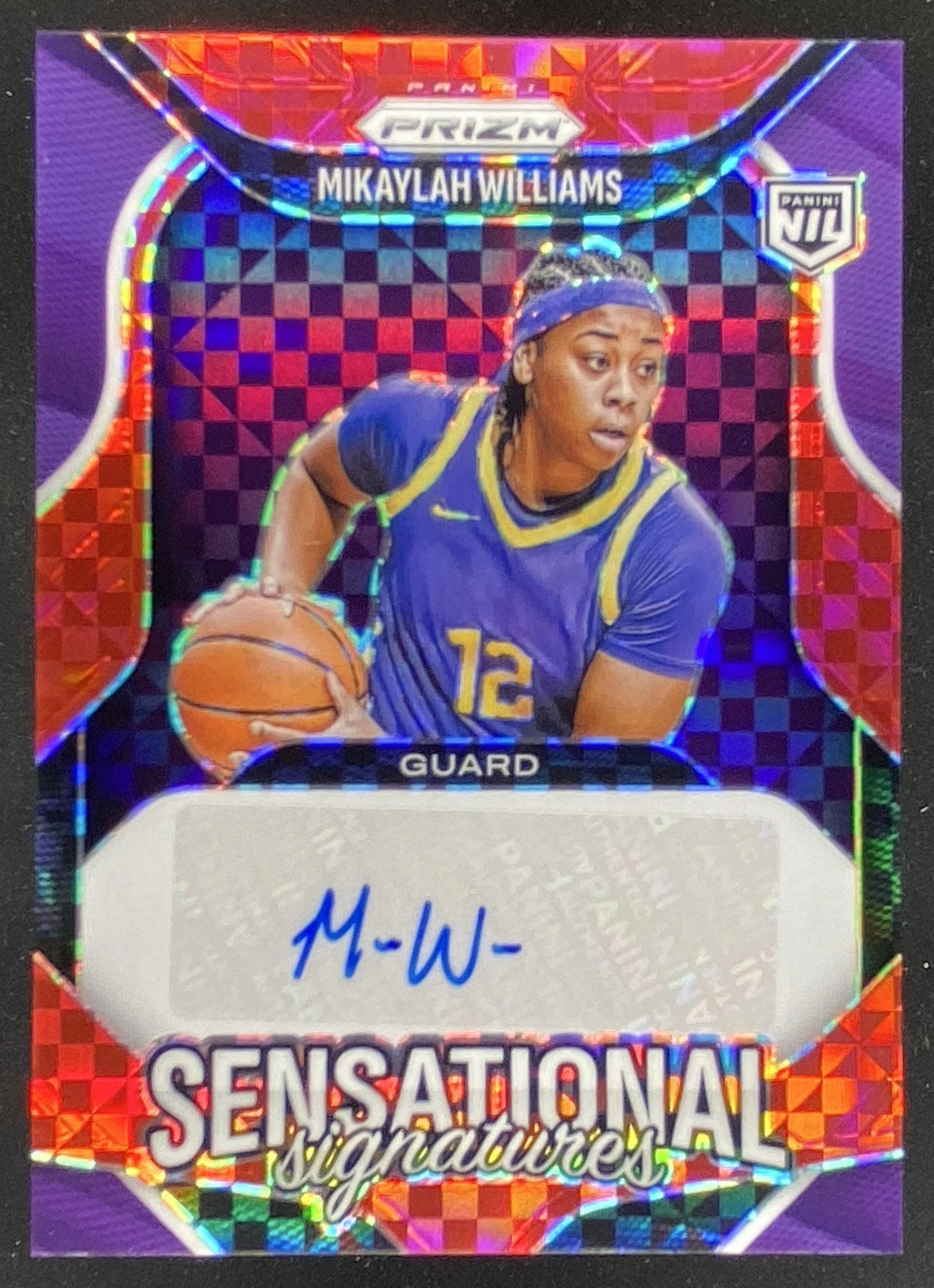 2025 Panini Prizm Mikaylah Williams trading card