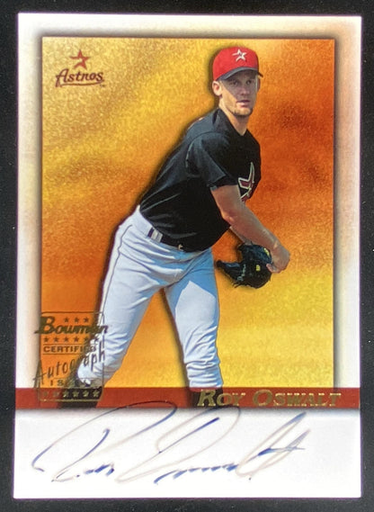 2001 Bowman Draft Picks & Prospects Roy Oswalt #BDPA-RO trading card