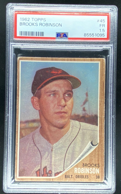 1962 Topps Brooks Robinson #45 trading card