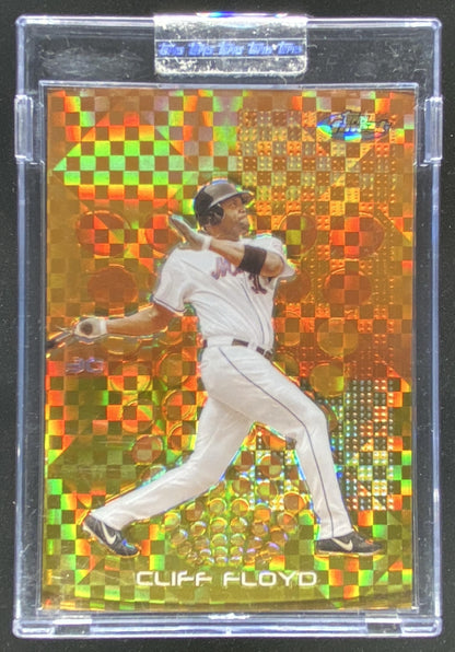 2004 Topps Finest Cliff Floyd trading card
