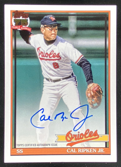 2026 Topps Series 2 Cal Ripken Jr. #91A-CR trading card