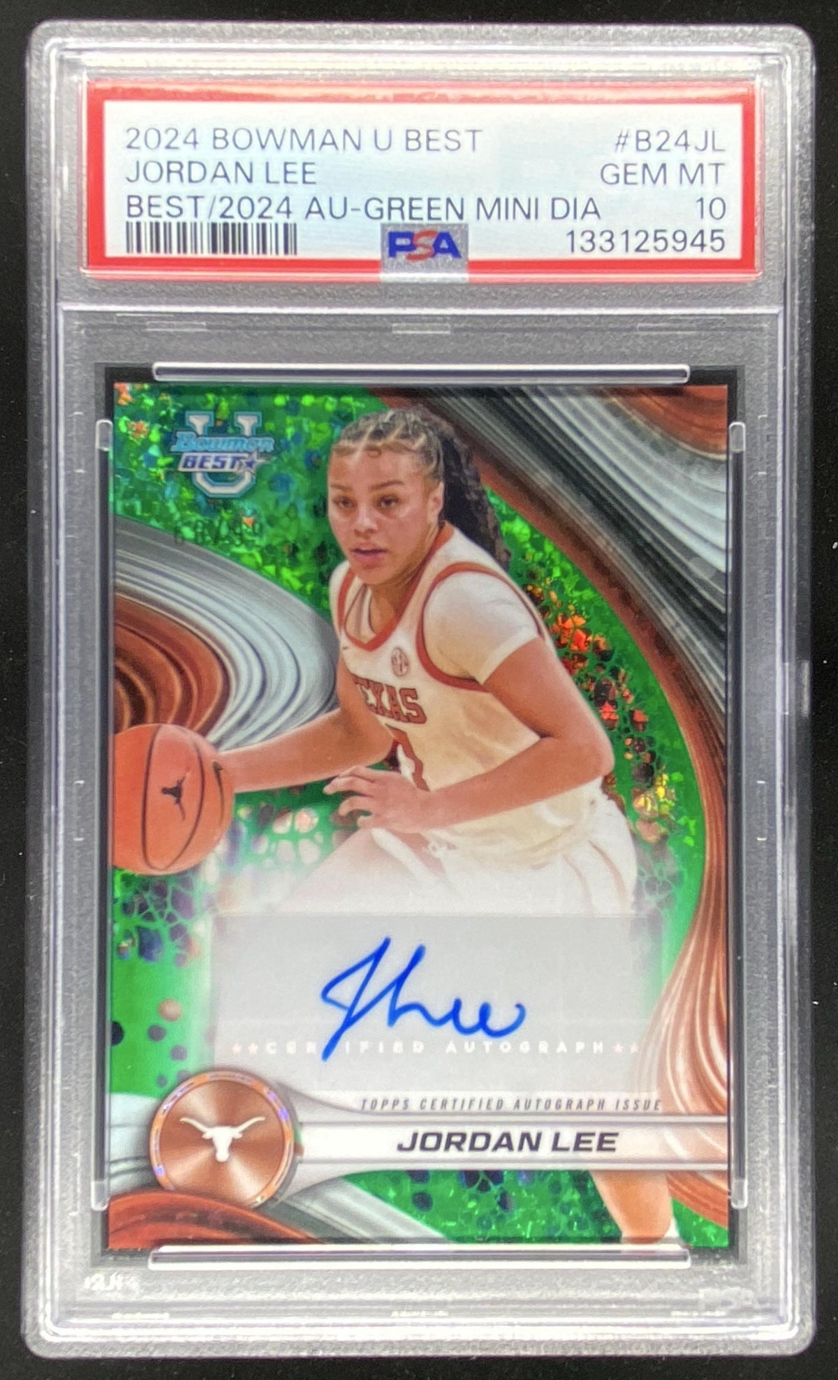 2024 Bowman's Best University Jordan Lee #B24JL trading card