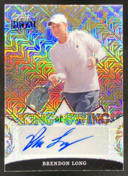 2024 Leaf Metal Pickleball Brendon Long trading card