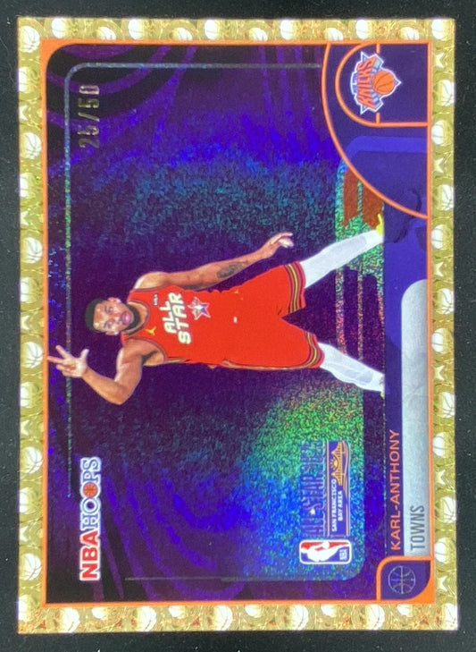 2025 Topps Hoops Karl-Anthony Towns trading card