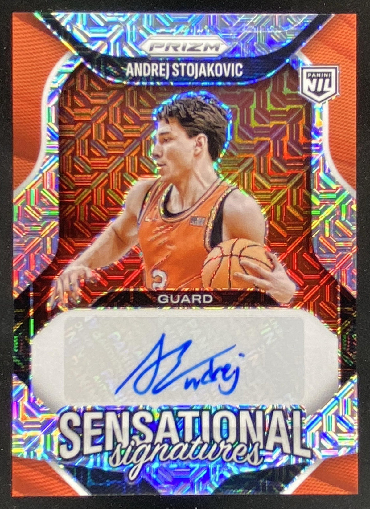 2025 Panini Prizm Andrej Stojakovic trading card