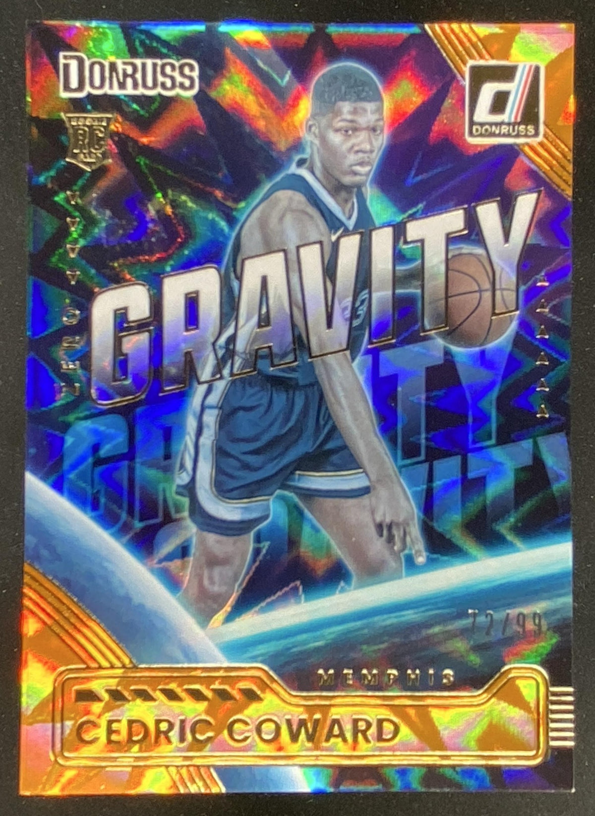 2025 Panini Donruss Cedric Coward trading card