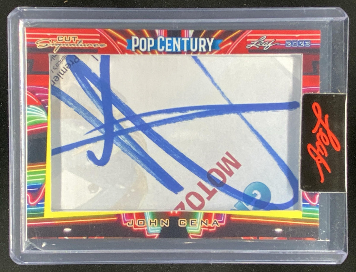 2023 Leaf Metal Pop Century John Cena trading card